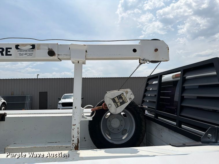 image for item FB5034 2011 Ford F350 Super Duty Ext. Cab utility bed pickup truck
