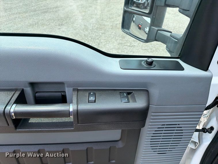 image for item FB5034 2011 Ford F350 Super Duty Ext. Cab utility bed pickup truck