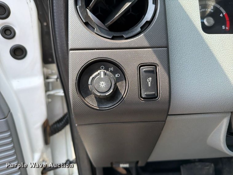 image for item FB5034 2011 Ford F350 Super Duty Ext. Cab utility bed pickup truck