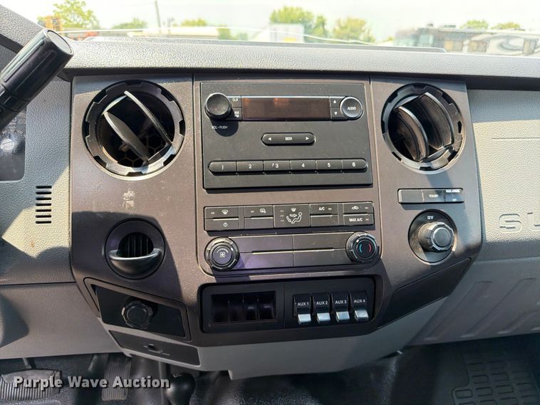 image for item FB5034 2011 Ford F350 Super Duty Ext. Cab utility bed pickup truck
