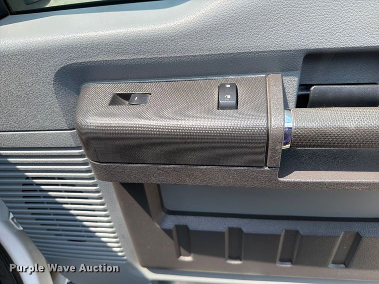 image for item FB5034 2011 Ford F350 Super Duty Ext. Cab utility bed pickup truck