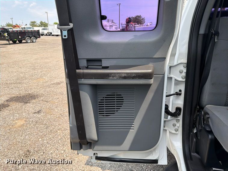 image for item FB5034 2011 Ford F350 Super Duty Ext. Cab utility bed pickup truck