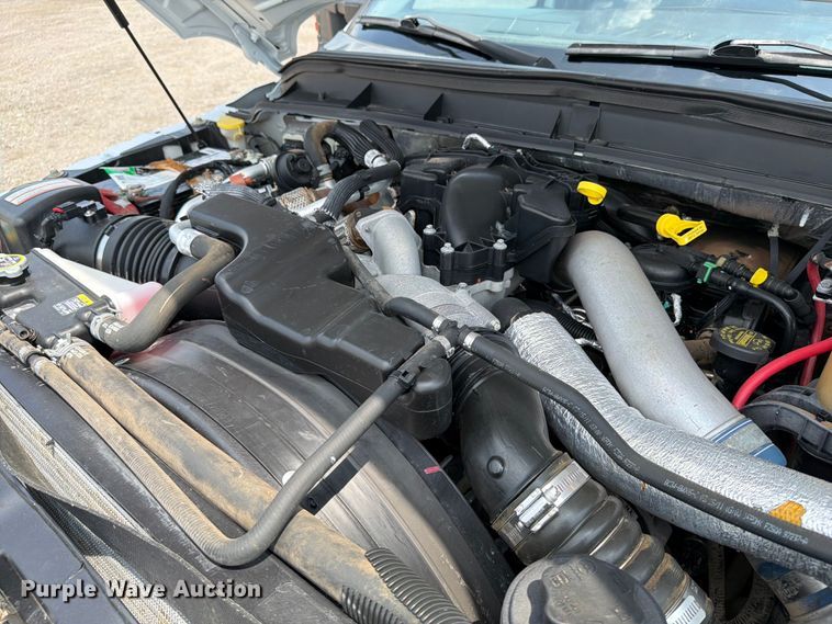 image for item FB5034 2011 Ford F350 Super Duty Ext. Cab utility bed pickup truck