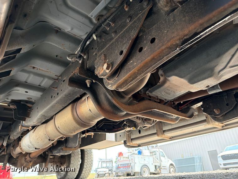 image for item FB5034 2011 Ford F350 Super Duty Ext. Cab utility bed pickup truck