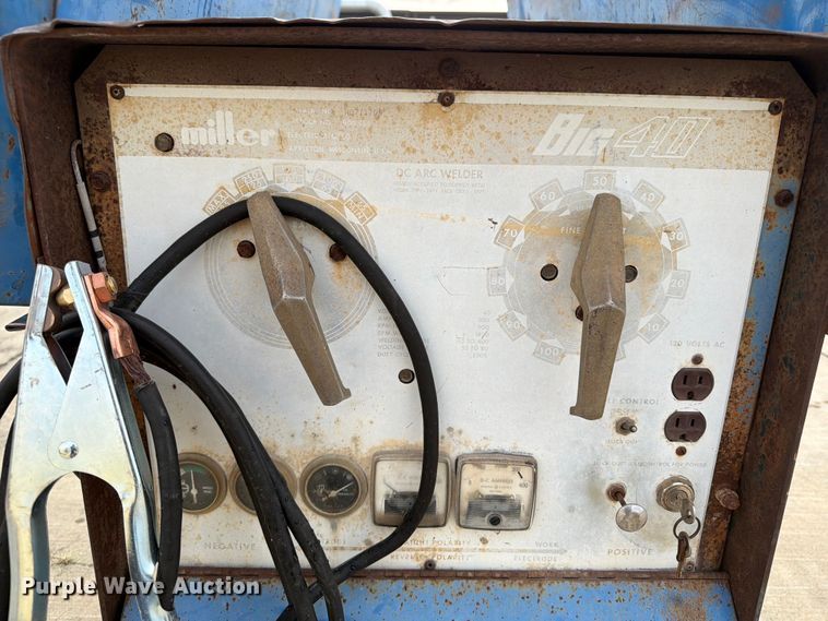 image for item FB5883 Miller Big 40 welder/generator