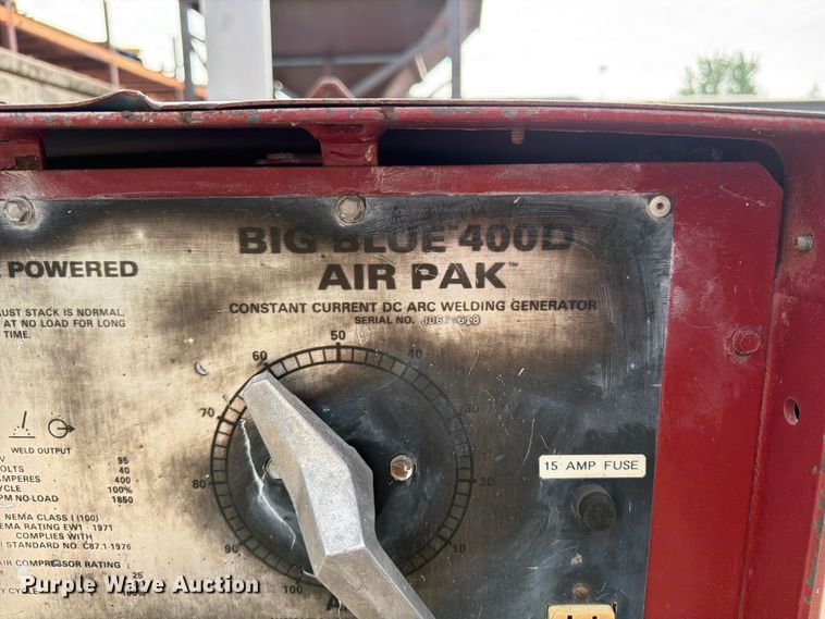 image for item FB5884 Miller Big Blue 400D AirPak 