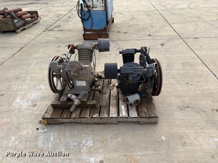image for item FB5892 (2) Ingersoll Rand 2545 air compressor engines