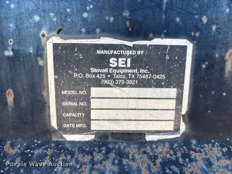 image for item FC2458 2001 Mack RD688S dump truck
