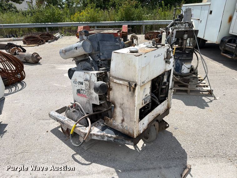 image for item FC3310 Meco M60DCC walk behind concrete saw