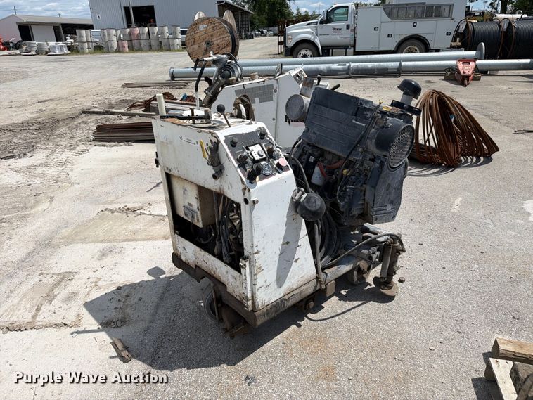 image for item FC3310 Meco M60DCC walk behind concrete saw