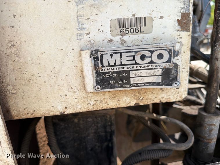 image for item FC3310 Meco M60DCC walk behind concrete saw