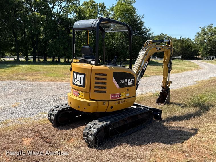 image for item FC4177 2015 Caterpillar 302.7DCR mini excavator