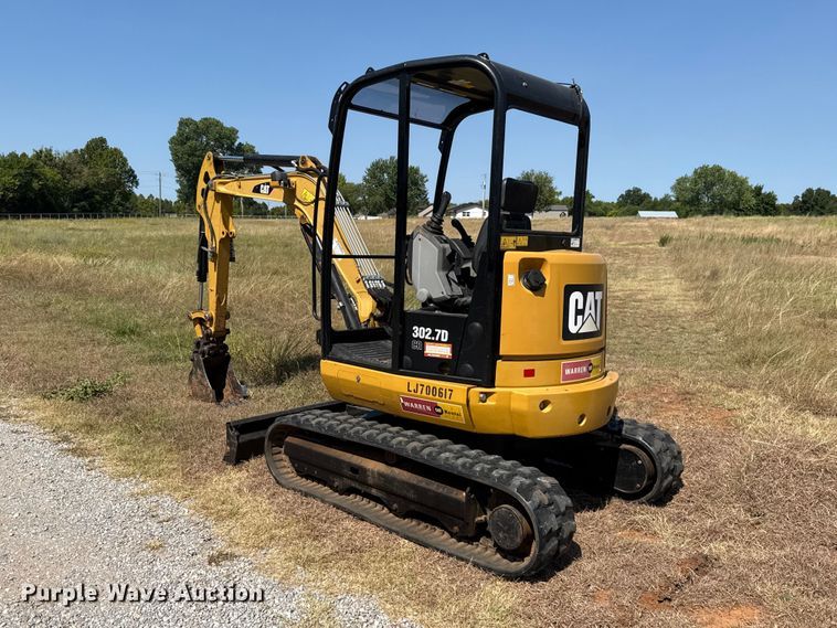 image for item FC4177 2015 Caterpillar 302.7DCR mini excavator