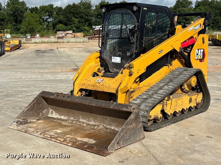 2021 Caterpillar 299D3 tracked skid steer loader