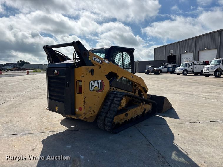 image for item FG0418 2021 Caterpillar 299D3 tracked skid steer loader