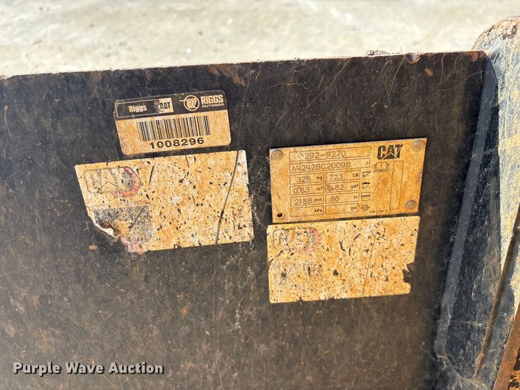 image for item FG0418 2021 Caterpillar 299D3 tracked skid steer loader