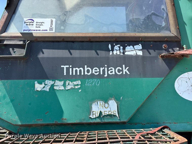 image for item FG0587 2005 Timberjack 1270 tree harvester