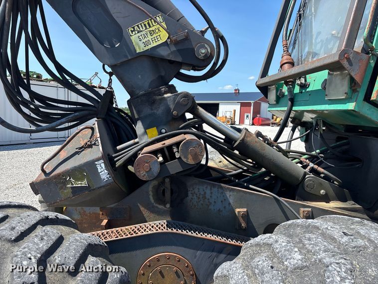 image for item FG0587 2005 Timberjack 1270 tree harvester