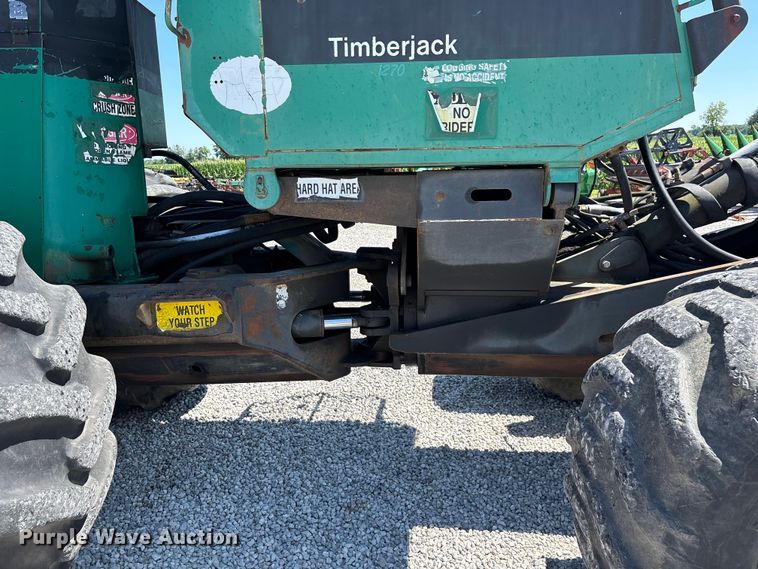 image for item FG0587 2005 Timberjack 1270 tree harvester