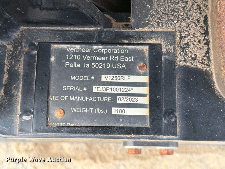image for item FI0322 2023 Vermeer RTX1250i2 rock saw