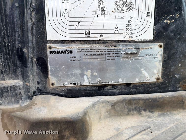 image for item FI0345 2018 Komatsu D61PX-24 dozer