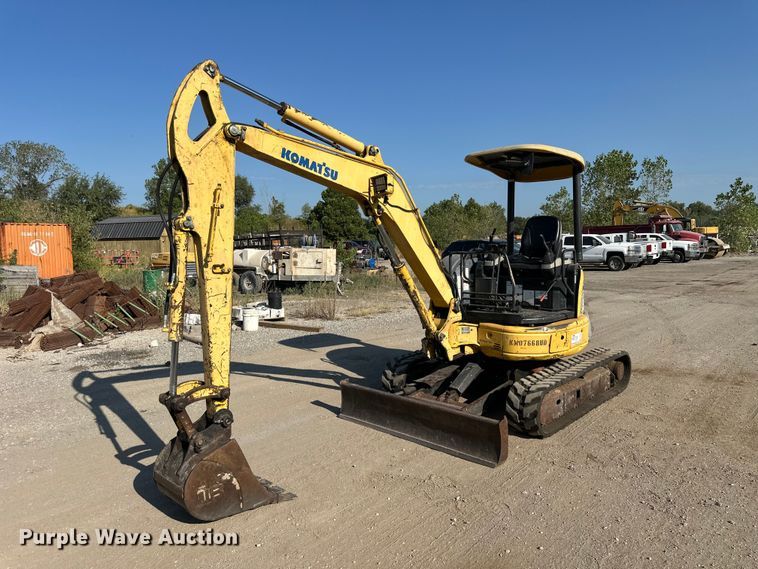 Komatsu PC35MR-2 mini excavator