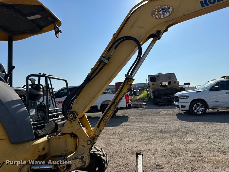 image for item FI0346 Komatsu PC35MR-2 mini excavator