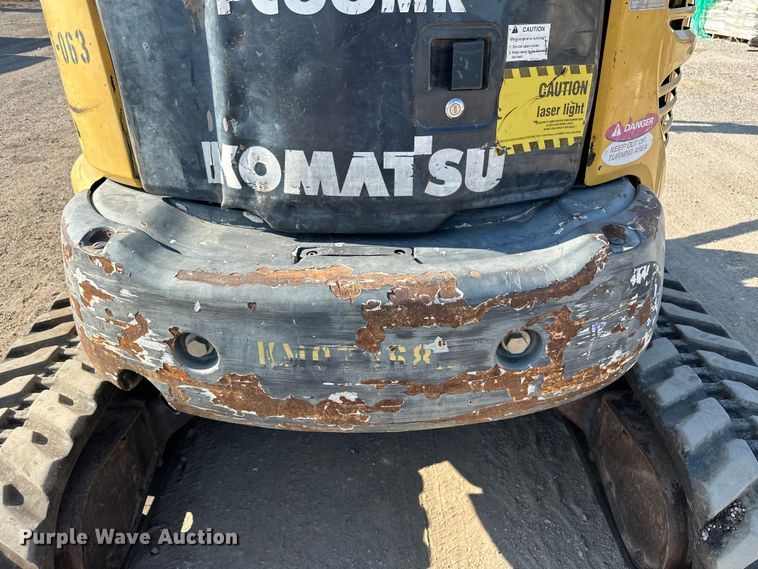 image for item FI0346 Komatsu PC35MR-2 mini excavator