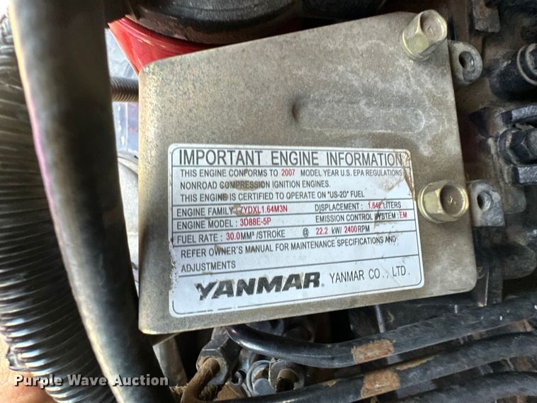 image for item FI0346 Komatsu PC35MR-2 mini excavator