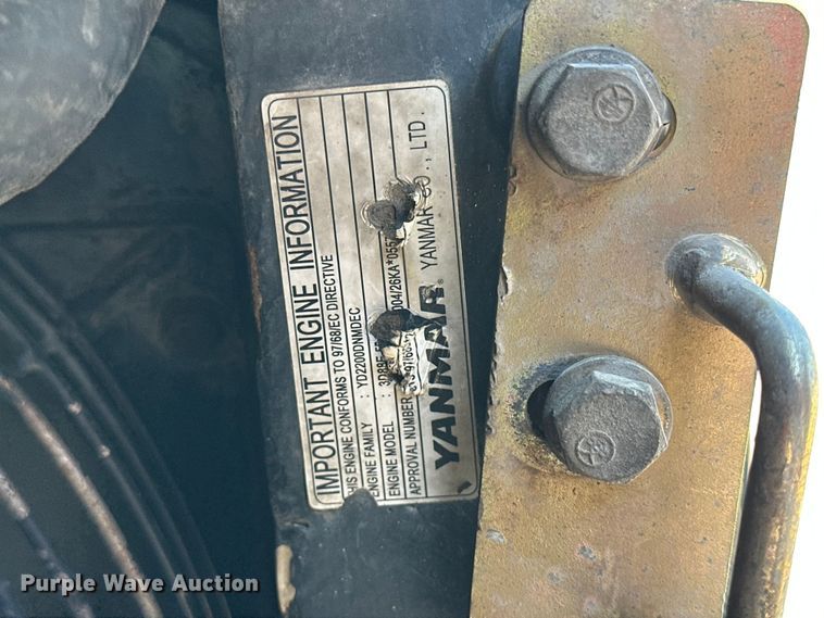 image for item FI0346 Komatsu PC35MR-2 mini excavator