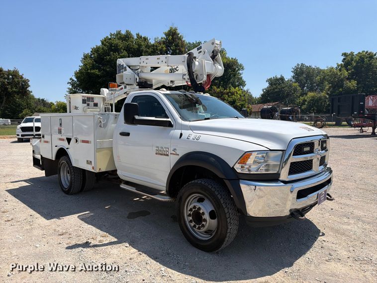 image for item FI0348 2017 RAM 5500 bucket truck