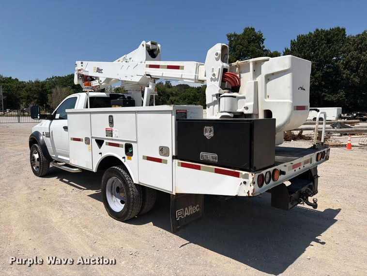 image for item FI0348 2017 RAM 5500 bucket truck