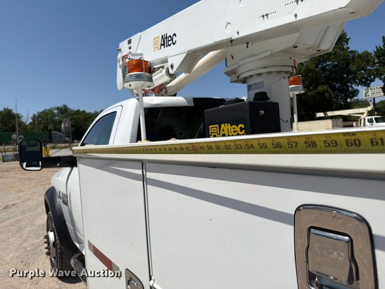 image for item FI0348 2017 RAM 5500 bucket truck