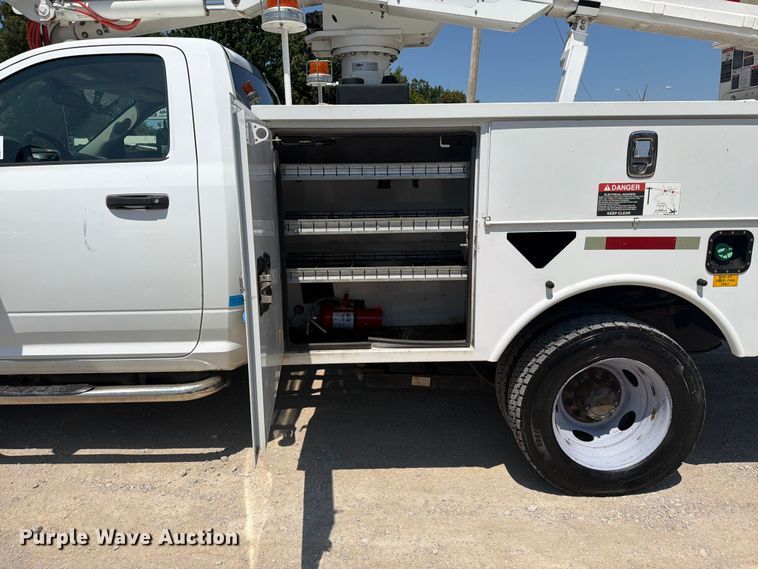 image for item FI0348 2017 RAM 5500 bucket truck