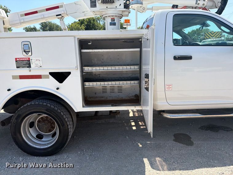 image for item FI0348 2017 RAM 5500 bucket truck