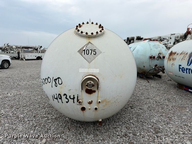 image for item FK3254 1996 Trinity Industries propane Tank