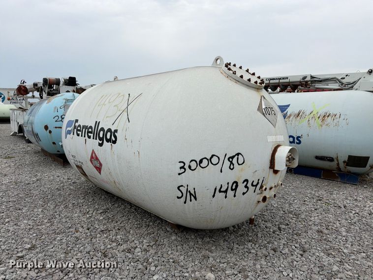image for item FK3254 1996 Trinity Industries propane Tank