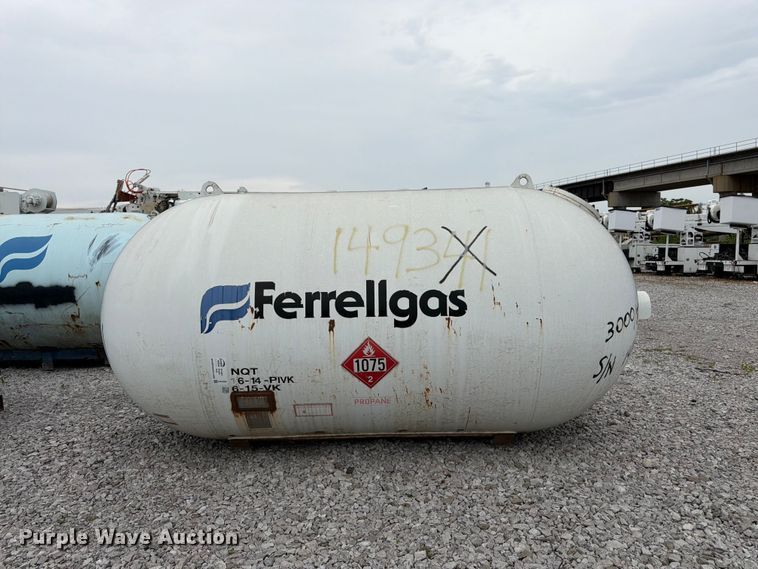 image for item FK3254 1996 Trinity Industries propane Tank