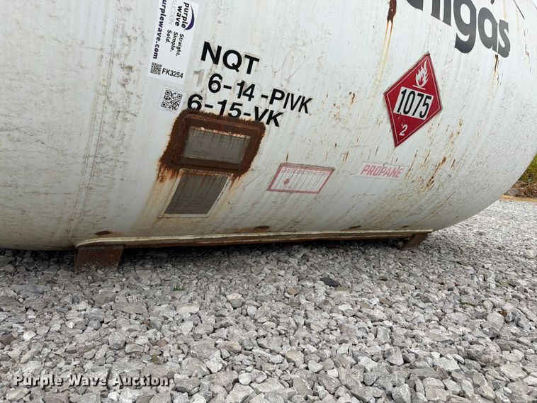 image for item FK3254 1996 Trinity Industries propane Tank