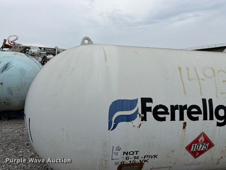 image for item FK3254 1996 Trinity Industries propane Tank