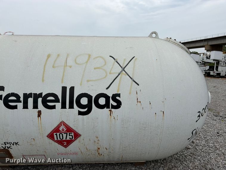 image for item FK3254 1996 Trinity Industries propane Tank