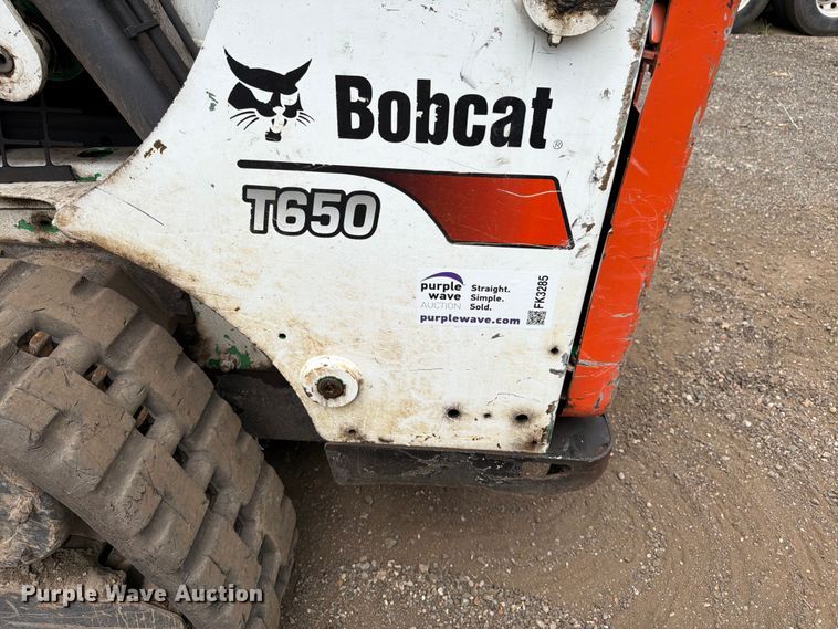 image for item FK3285 2014 Bobcat T650 tracked skid steer loader