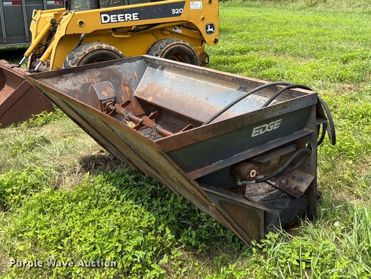 Edge SSB72 skid steer side discharge bucket