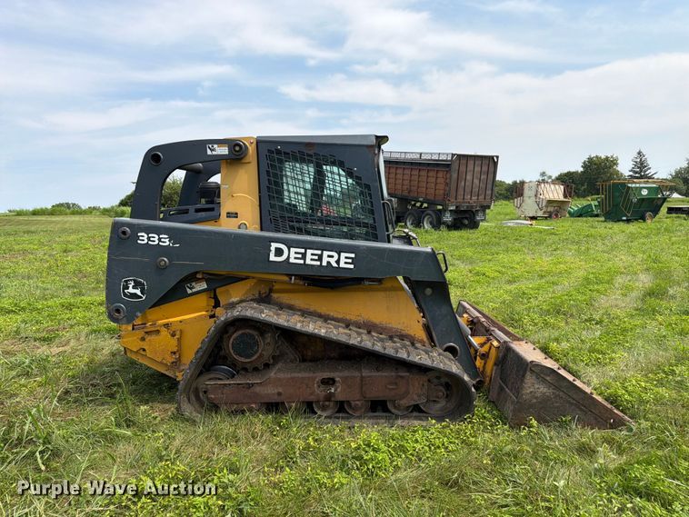 image for item FK3317 2012 John Deere 333D tracked skid steer loader