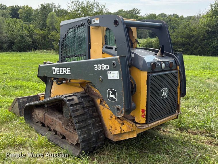 image for item FK3317 2012 John Deere 333D tracked skid steer loader