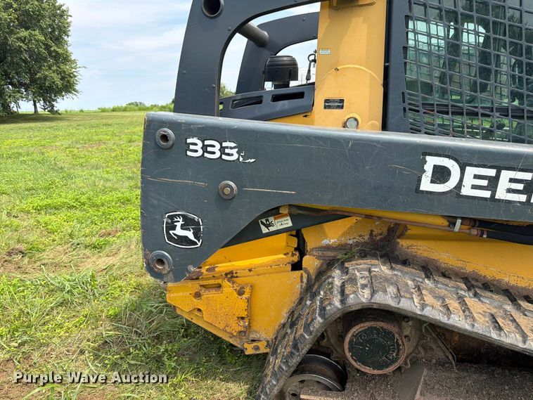 image for item FK3317 2012 John Deere 333D tracked skid steer loader