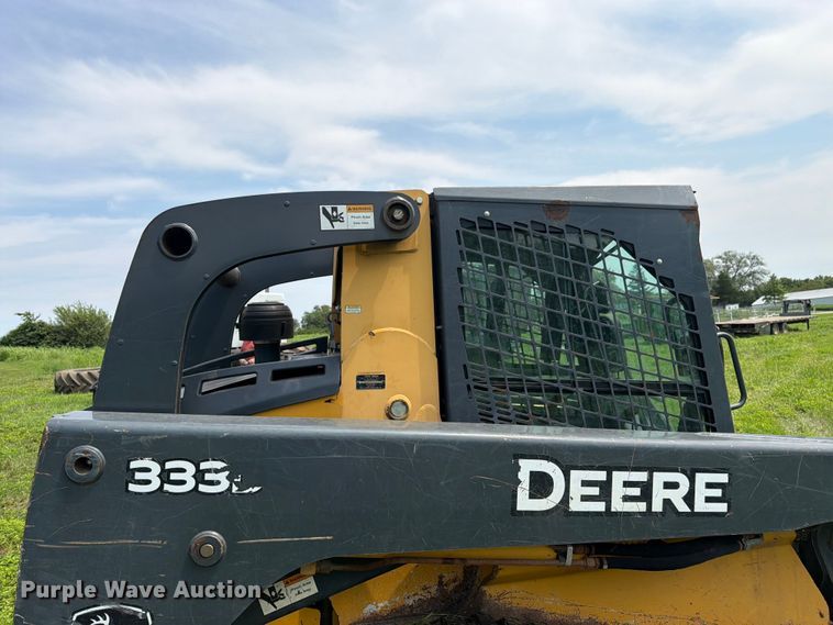 image for item FK3317 2012 John Deere 333D tracked skid steer loader