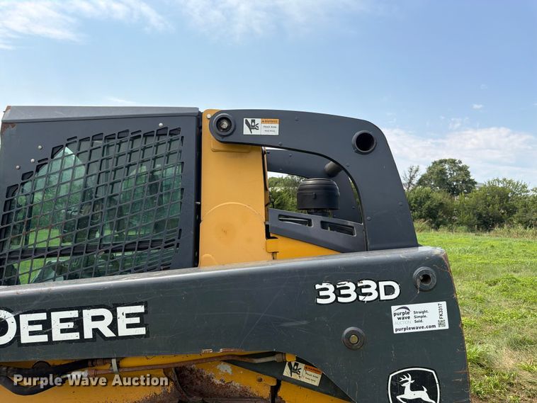 image for item FK3317 2012 John Deere 333D tracked skid steer loader