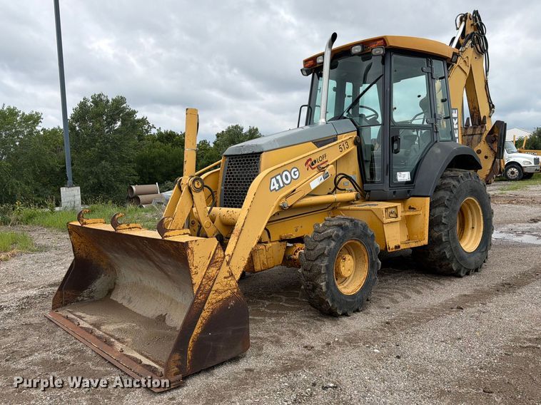 2002 John Deere 410G backhoe