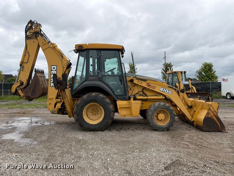 image for item FK3548 2002 John Deere 410G backhoe